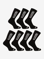 Nedeto Socken 7 Paar Schwarz