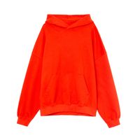 Cropp - Pulover s kapuco - mandarina