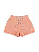 Cotton Blend Logo Sweat Shorts