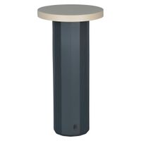 Dieter Knoll NABÍJATEĽNÁ STOLNÁ LAMPA, dotykový stmievač, 16/31,6 cm