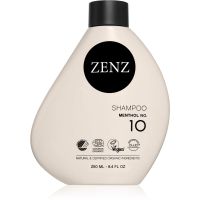 ZENZ Organic Menthol No. 10 Shampoo für fettiges Haar und Kopfhaut 250 ml