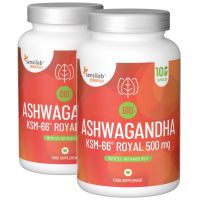 Essentials BIO Ashwagandha KSM-66®ROYAL 500 mg hochdosiert - vegan, 200 Kapseln