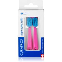 Curaprox Travel Set 2-pack Kosmetik-Reiseset Ersatzbürstenköpfe Pink (Blue) 2 St.