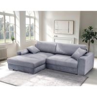 Livetastic ROHOVÁ SEDAČKA, textil, modrosivá