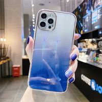 GRADIENT Zaščitni ovitek za Apple iPhone 12 Pro Max MODREGA OBLIKE