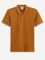 Celio Decolrayeb T-Shirt Braun