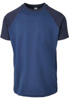 Contrasting raglan t-shirt navy blue/midnightnavy