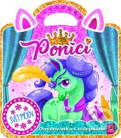 Poníci – Svět módy (Omalovánka s nálepkami) - Marzena Ćwik, Magda Konik - kniha z kategorie Omalovánky