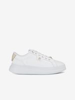 Tommy Hilfiger Pointy Court Sneaker Hardware Tennisschuhe Weiß