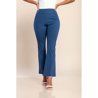 Elegante Baumwollhose, Blau