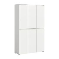 Livetastic SKRINKA NA TOPÁNKY, biela, 105/175/37 cm