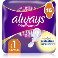 Always Platinum Normal Size 1 прокладки гігієнічні 16 кс