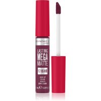 Rimmel Lasting Mega Matte leichter, matter Flüssig-Lippenstift 16 h Farbton Rock Me Purple 7,4 ml