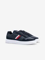 Tommy Hilfiger Lightweight Leather Tennisschuhe Blau