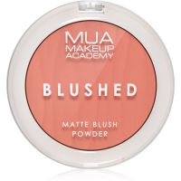 MUA Makeup Academy Blushed Powder Blusher pudrasto rdečilo odtenek Misty Rose 5 g