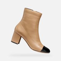 Bézs színű bokacsizma Geox Virnilisa 65