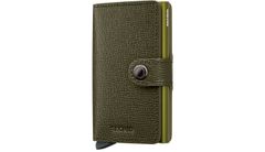 Secrid Miniwallet Crisple Kelp Unisex - Peňaženka Secrid - Zelená - MC-Kelp-One-size - Size: One size