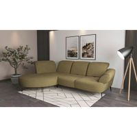 Sit & More ROHOVÁ SEDAČKA, textil, olivovozelená