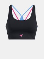 Under Armour Project Rock LG Grind Sportlette Black Women's Sports Bra