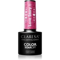 Claresa SoakOff UV/LED Color Love Story гел лак за нокти цвят 6 5 гр.