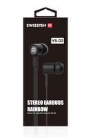 SLUCHÁTKA SWISSTEN EARBUDS RAINBOW YS-D2 black