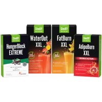 Corp de vară în 30 de zile | Program de slăbire cu efect 4 în 1 pentru un corp de vis în 30 zile | WaterOut, FatBurn, AdipoBurn, HungerBlock | SlimJOY