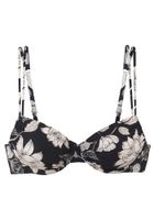 s.Oliver Bikini gornji dio 'LM'  crna / bijela