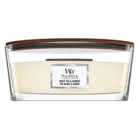 Woodwick White Tea & Jasmine świeca zapachowa 453,6 g