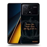 Silikónový čierny obal pre Xiaomi Poco X6 Pro - Pumpkin