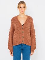 CAMAIEU Cardigan Braun