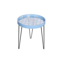 PRÍRUČNÝ STOLÍK, modrá