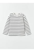 LC Waikiki Crew Neck Long Sleeve Striped Baby Boy T-Shirt