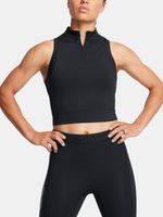 Under Armour UA Run Anywhere Crop Podkoszulek Czarny