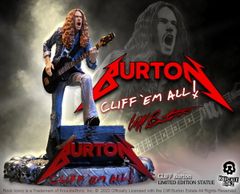 figura Cliff Burton - Rock Iconz - Cliff 'Em All