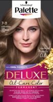 Schwarzkopf Palette hajfesték - Deluxe - 7-11 Cool Medium Blond
