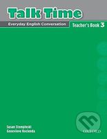 Talk Time 3: Teacher´s Book - Susan Stempleski - kniha z kategorie Jazykové učebnice a slovníky
