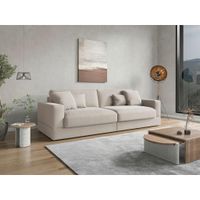Sit & More VEĽKÁ POHOVKA, textil, sivobéžová