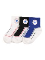 CONVERSE Čarape  plava / lubenica roza / crna / bijela
