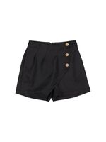 Blend Cotton Gabardine Shorts