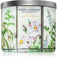 Bath & Body Works White Lavender Eucalyptus aроматична свічка 411 гр