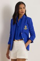 Lauren Ralph Lauren jednoradové sako dámske bavlnené s elastanom