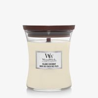 WoodWick Medium Hourglass Candle - Island Coconut Universal