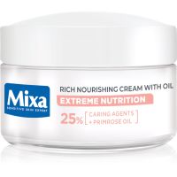 Mixa Extreme Nutrition bogaty krem nawilżający z olejkiem z wiesiołka 50 ml