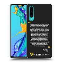 Silikónový čierny obal pre Huawei P30 - Kazma - BUĎTE TROCHU YESMANI