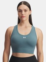 Under Armour Vanish Seamless Mid Bra-BLU - Women's Bra