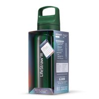 Filtračná fľaša LifeStraw GO2 Stage 0,65 l Farba: Zelená