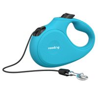 Reedog Senza Basic automata zsinóros póráz M 20 kg / 5 m zsinór / türkiz