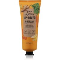 Oriflame Love Nature Up-Loved Upcycled Lemon & Organic Carrot & Ginger зволожуючий крем для рук 75 мл