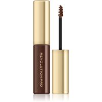 Revolution PRO Brow Volume And Sculpt Gel gel za obrvi za volumen in obliko odtenek Warm Brown 6 ml