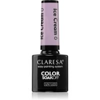 Claresa SoakOff UV/LED Color Ice Cream géles körömlakk árnyalat 6 5 g